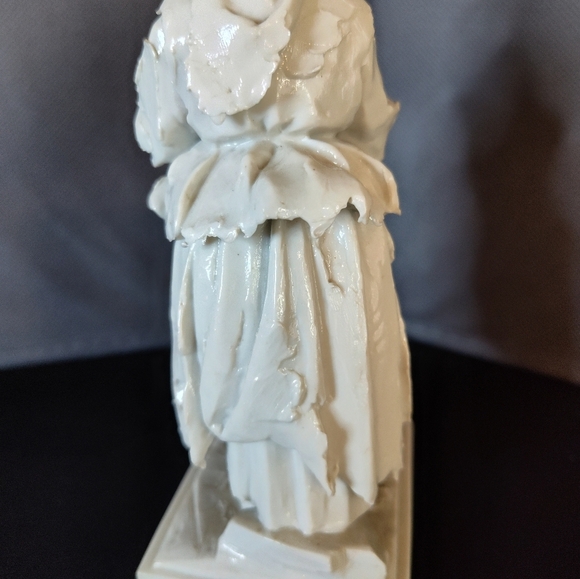 🚨RARE🚨RARE🚨18th-Century Volkstedt "Begger Woman" Blanc De Chine Biscuit MINT - Picture 10 of 13